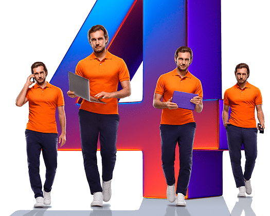 Великолепная четверка Ростелеком в деревня Лукьянчиково (Орловская область)